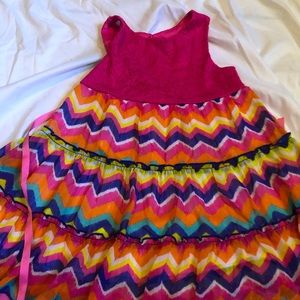 Rainbow Toddler Sun Dress